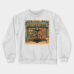 Record shop Crewneck Sweatshirt